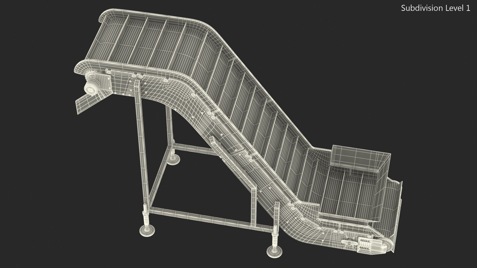 Incline Conveyor With Hopper Rigged 3D model https://p.turbosquid.com/ts-thumb/8u/HUiTjS/mo/inclineconveyorwithhopperriggedc4dmodel019/jpg/1647627928/1920x1080/fit_q87/149255a44c09fcf0db677792cbe1a096c104eca4/inclineconveyorwithhopperriggedc4dmodel019.jpg