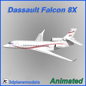 3ds dassault falcon 8x x