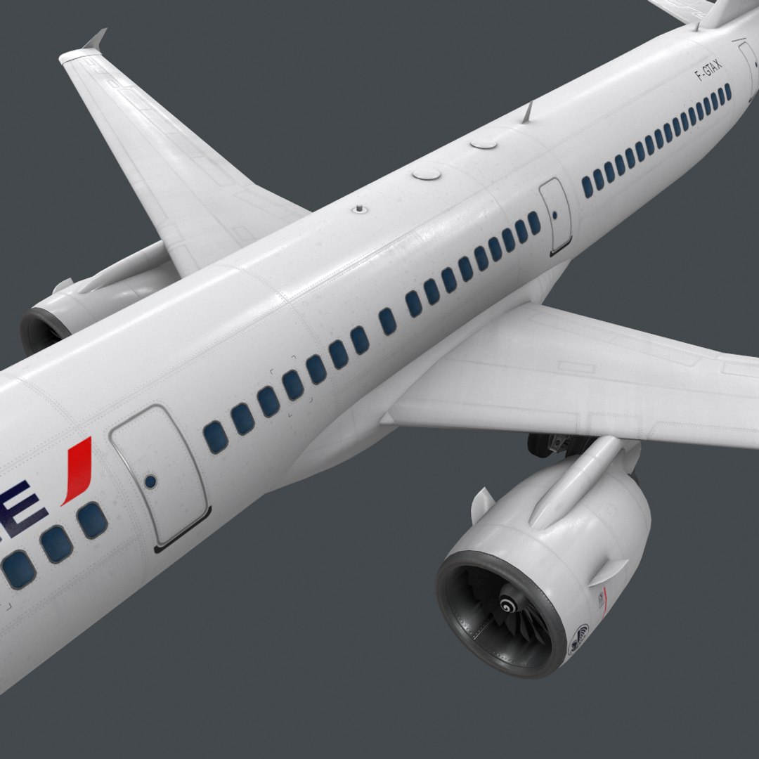 Real-time A321 Pbr 3d Model - Turbosquid 1404997