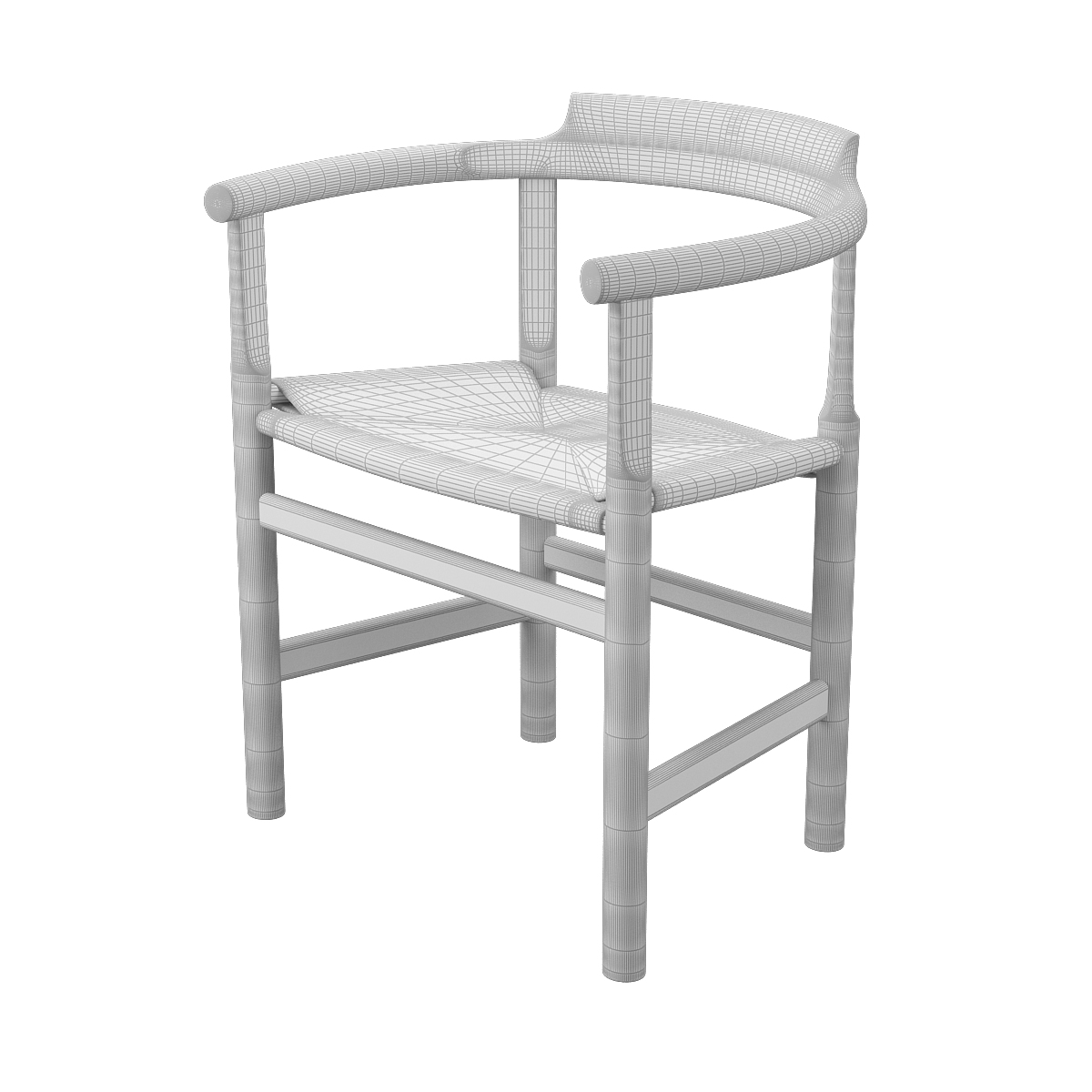 pp 62 chair hans j 3d 3ds