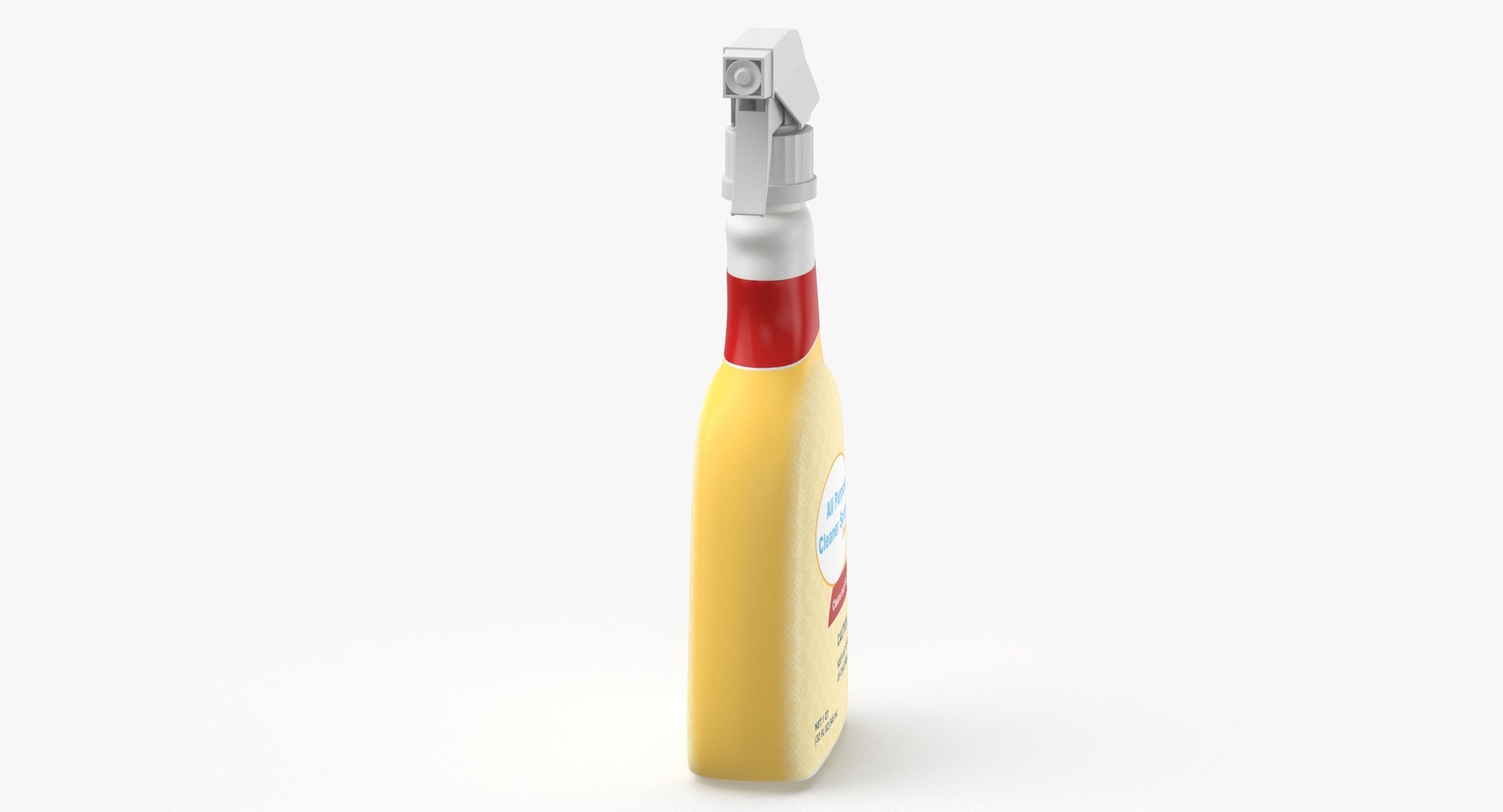 3D All Purpose Cleaner Spray 02 Blank and Generic Label model ...