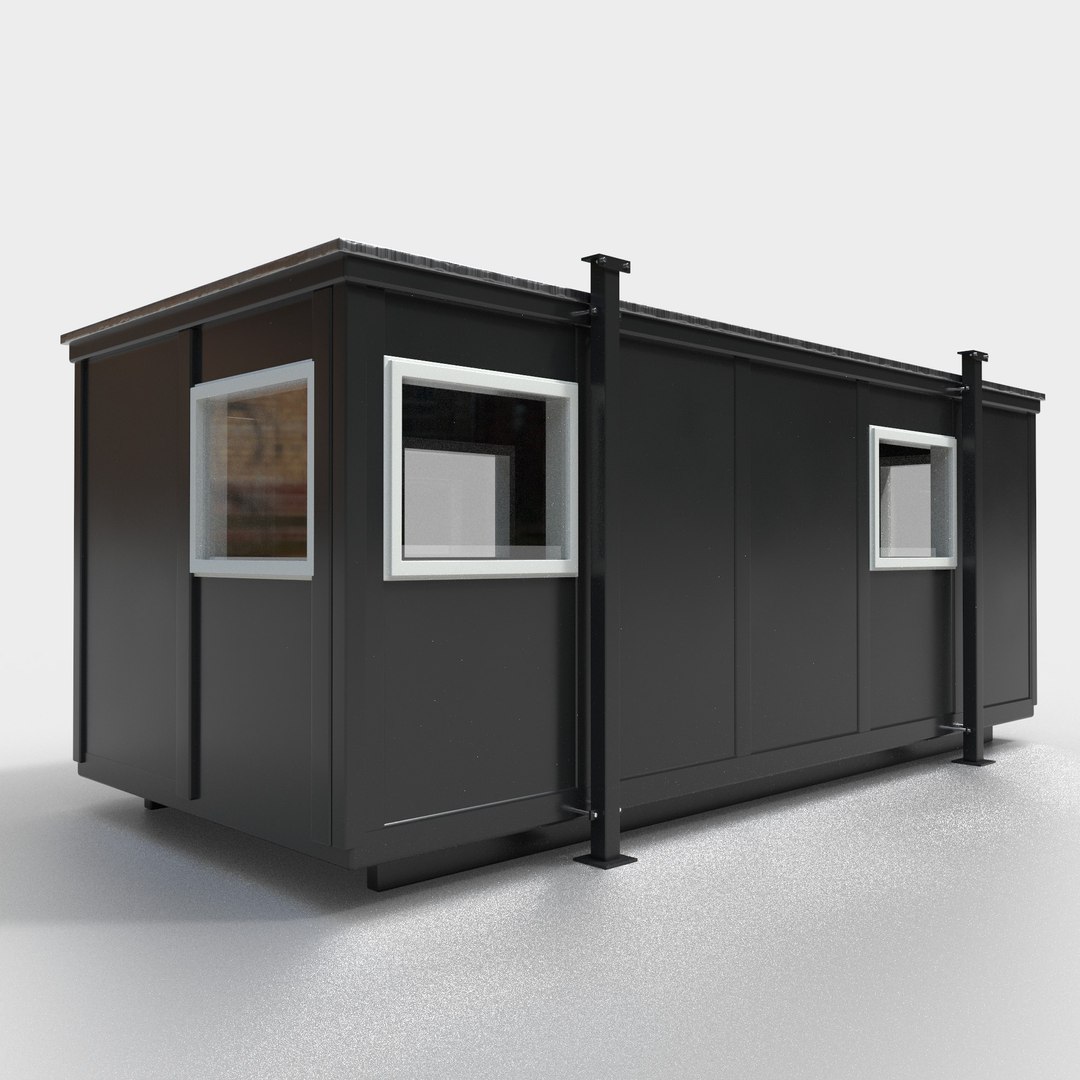 Container Office Portable 3D - TurboSquid 2411650
