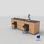3D School Items Collection model