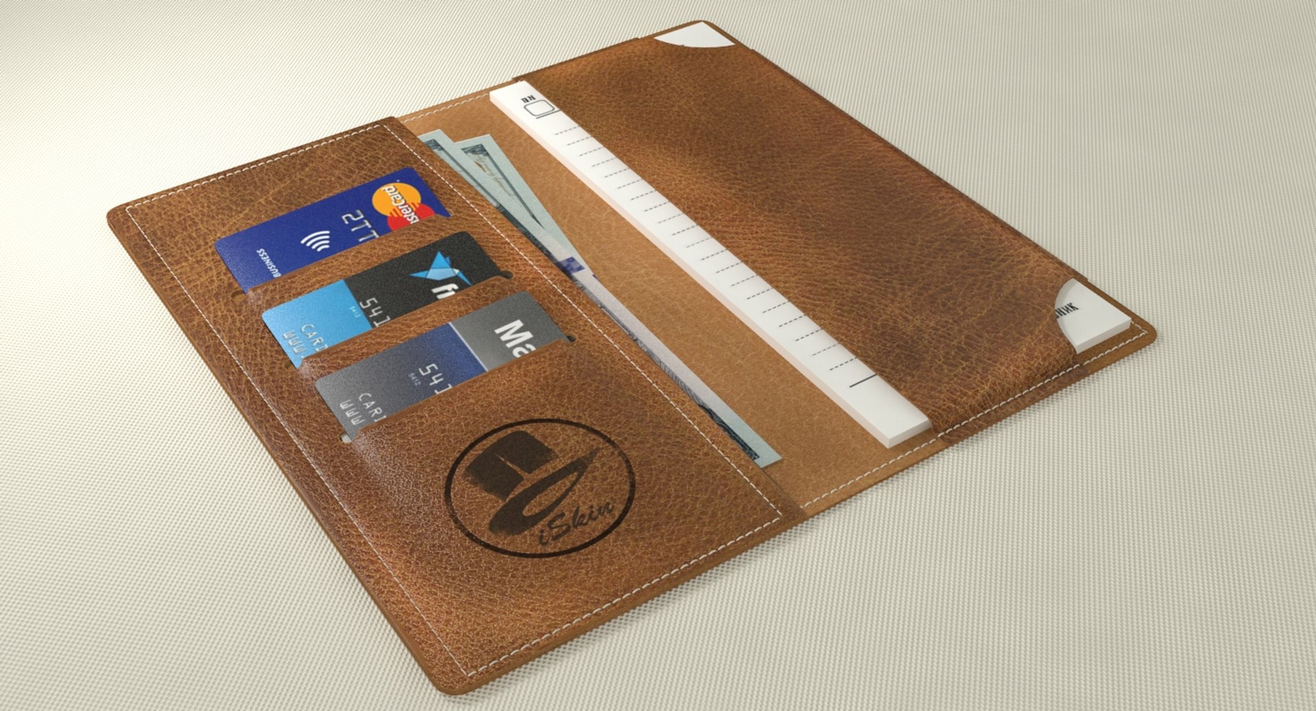 3d Realistic Wallet
