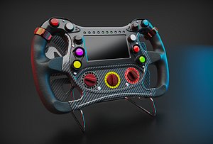 Volante F1 Modelo 3D - Descargar Piezas de automóvil on