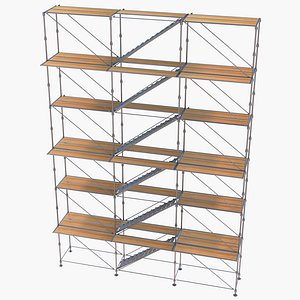 3D model scaffold construct industry