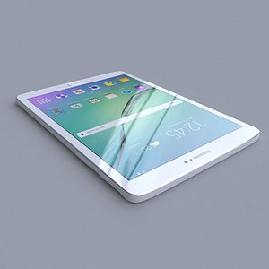 samsung galaxy tab s2 3d obj