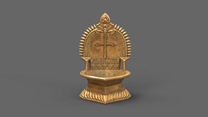 christian kamatchi vilakku oil lamp