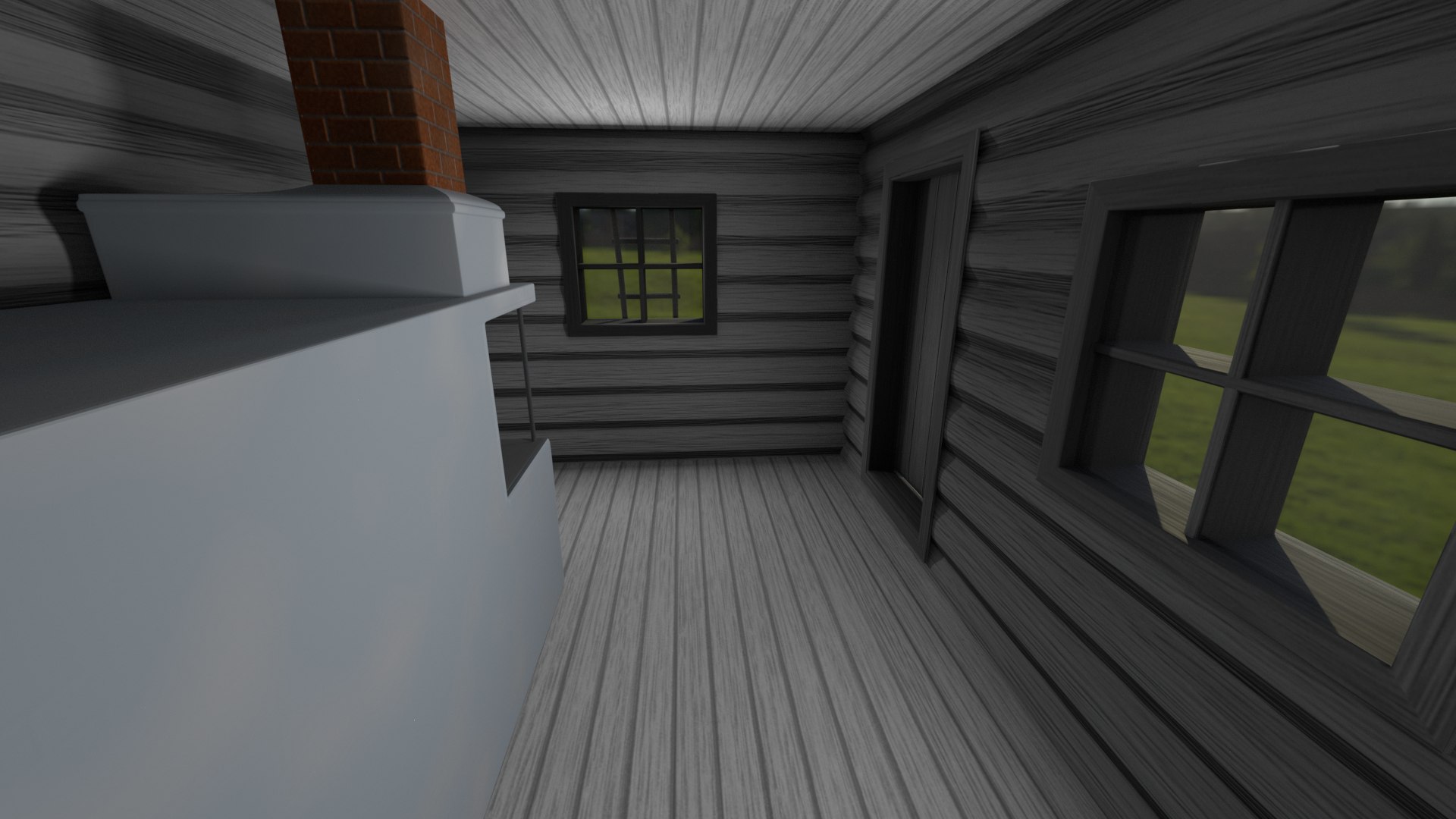 Ready Log Hut Model - TurboSquid 1645301