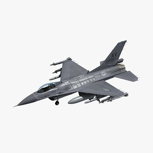 F16C USAF 3D model
