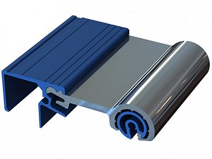 Aluminum Extruded Vehicle Rope Rail System model