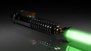 Luke Skywalker's Green Lightsaber