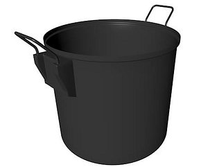 Realistic Kitchen Pot