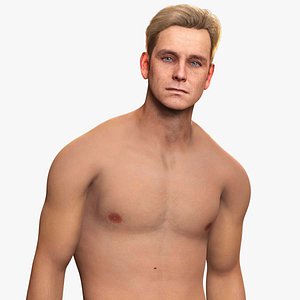 3D Homelander The Boys - Base Mesh Low-poly