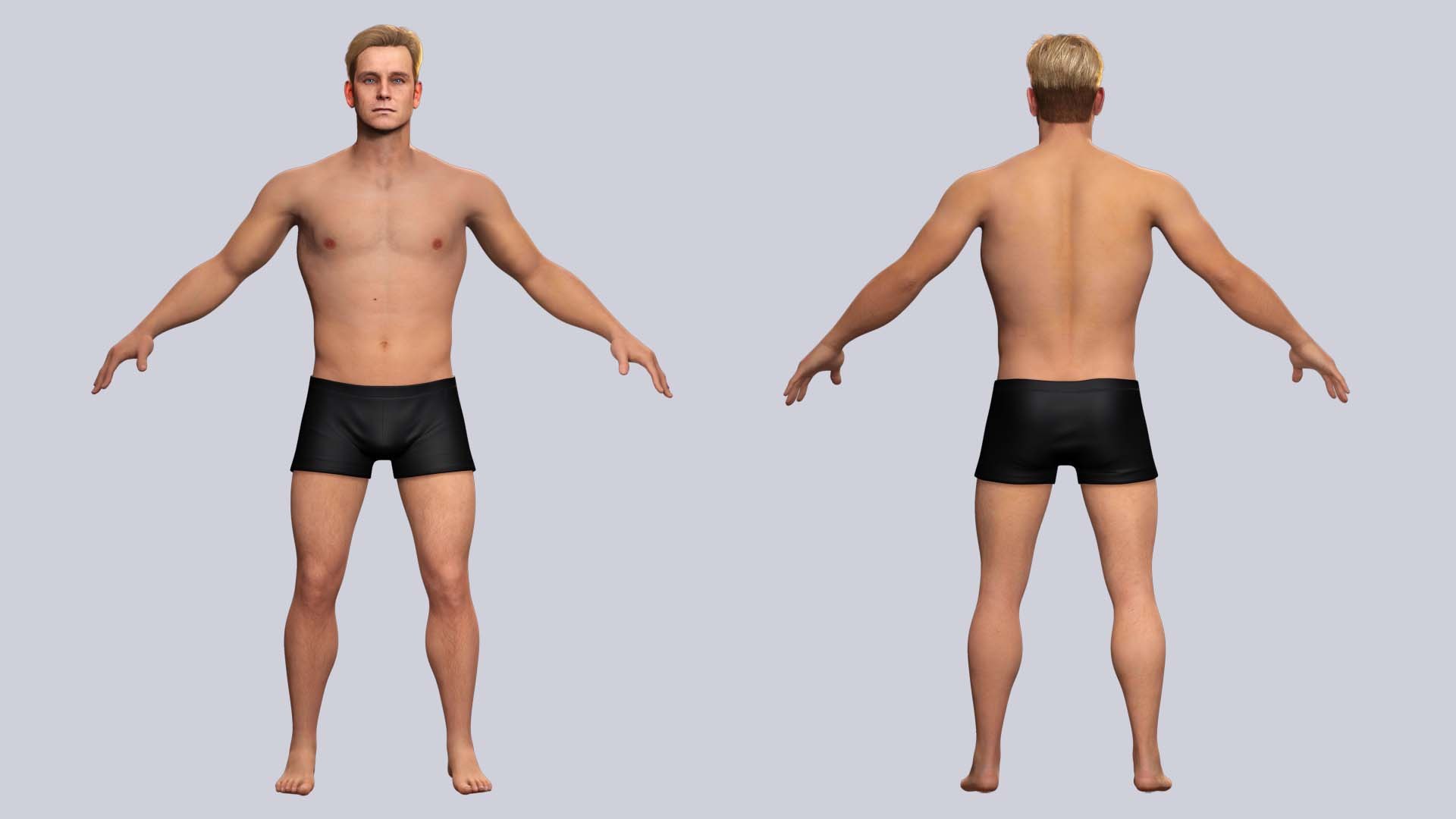 3D Homelander The Boys - Base Mesh Low-poly - TurboSquid 2231092
