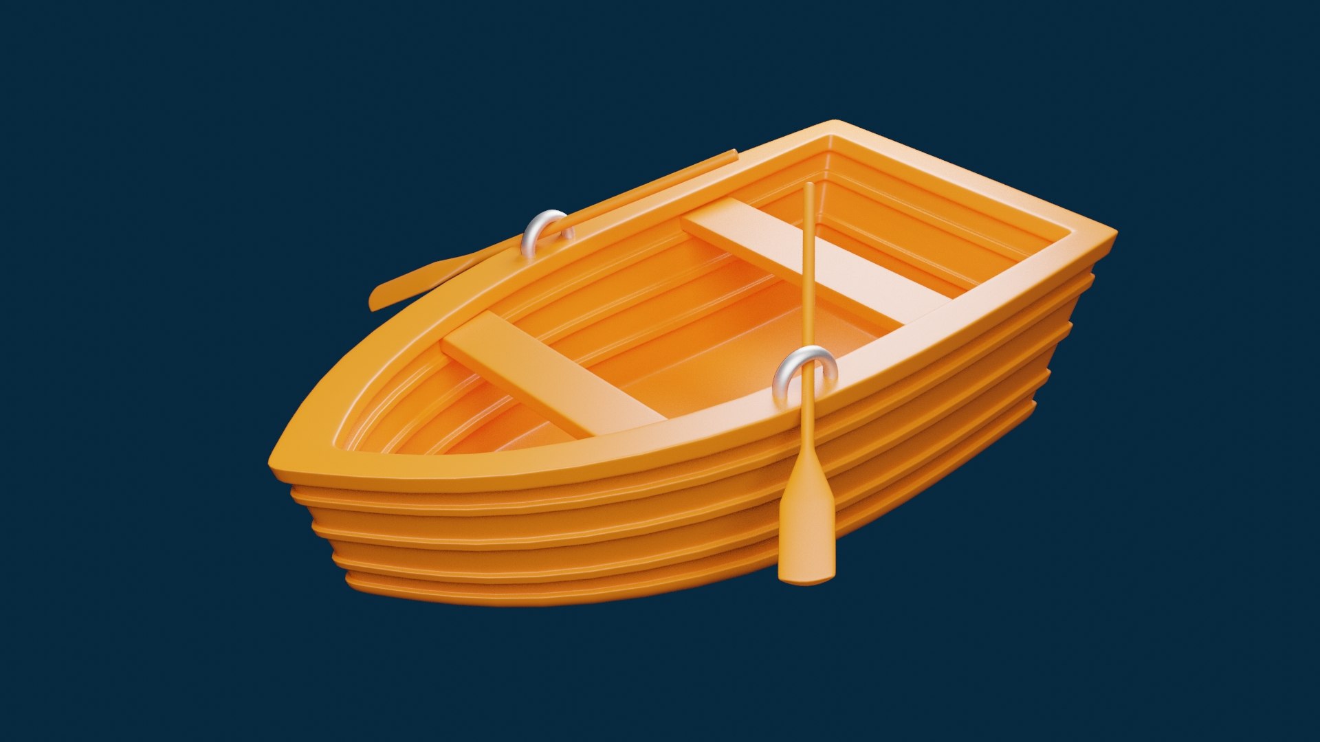 3D Model Wooden Boat - TurboSquid 2045852