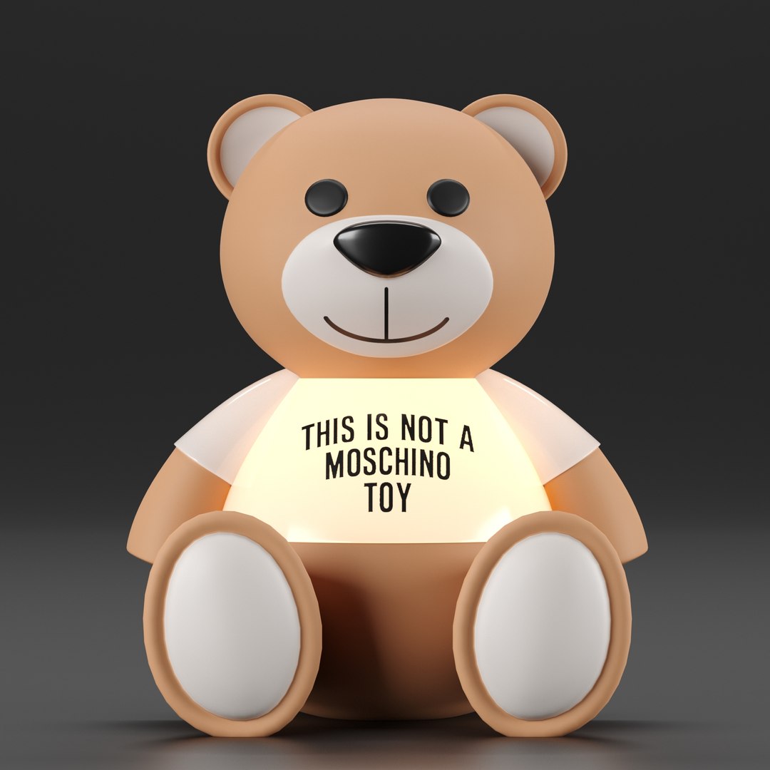 Moschino teddy store bear lamp