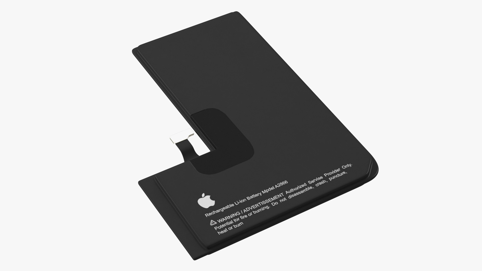 iPhone 14 Pro Lithium Ion Battery 3D model preview