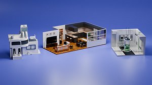 3D Pack of 3D Scenes