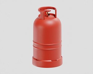 3D Gas Cylinder