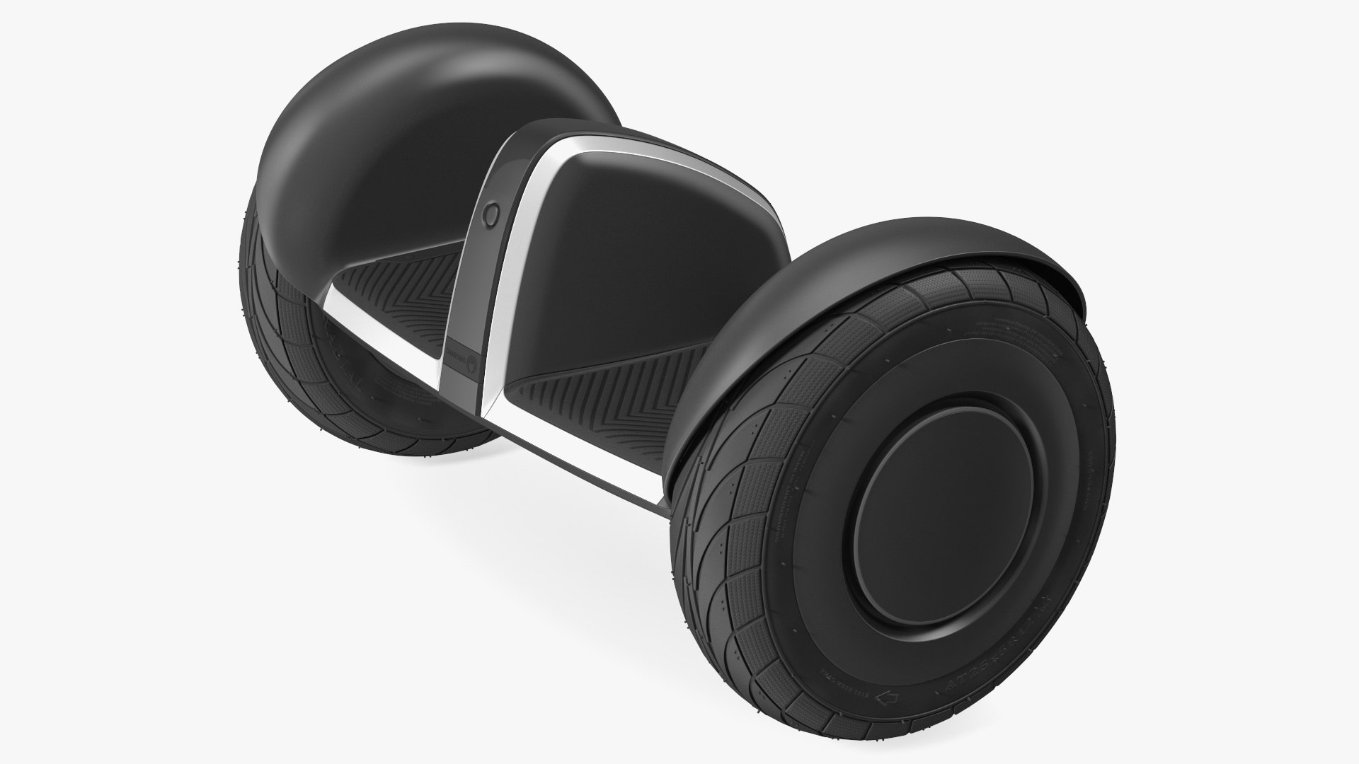 Electric Self Balancing Scooter 3D model preview