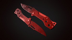 Knife 1 B 3D model