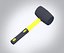 3D Rubber Mallet