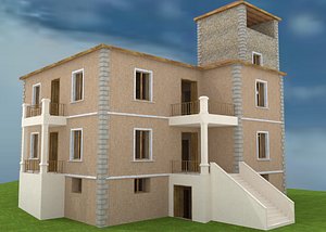 old villa 3d x