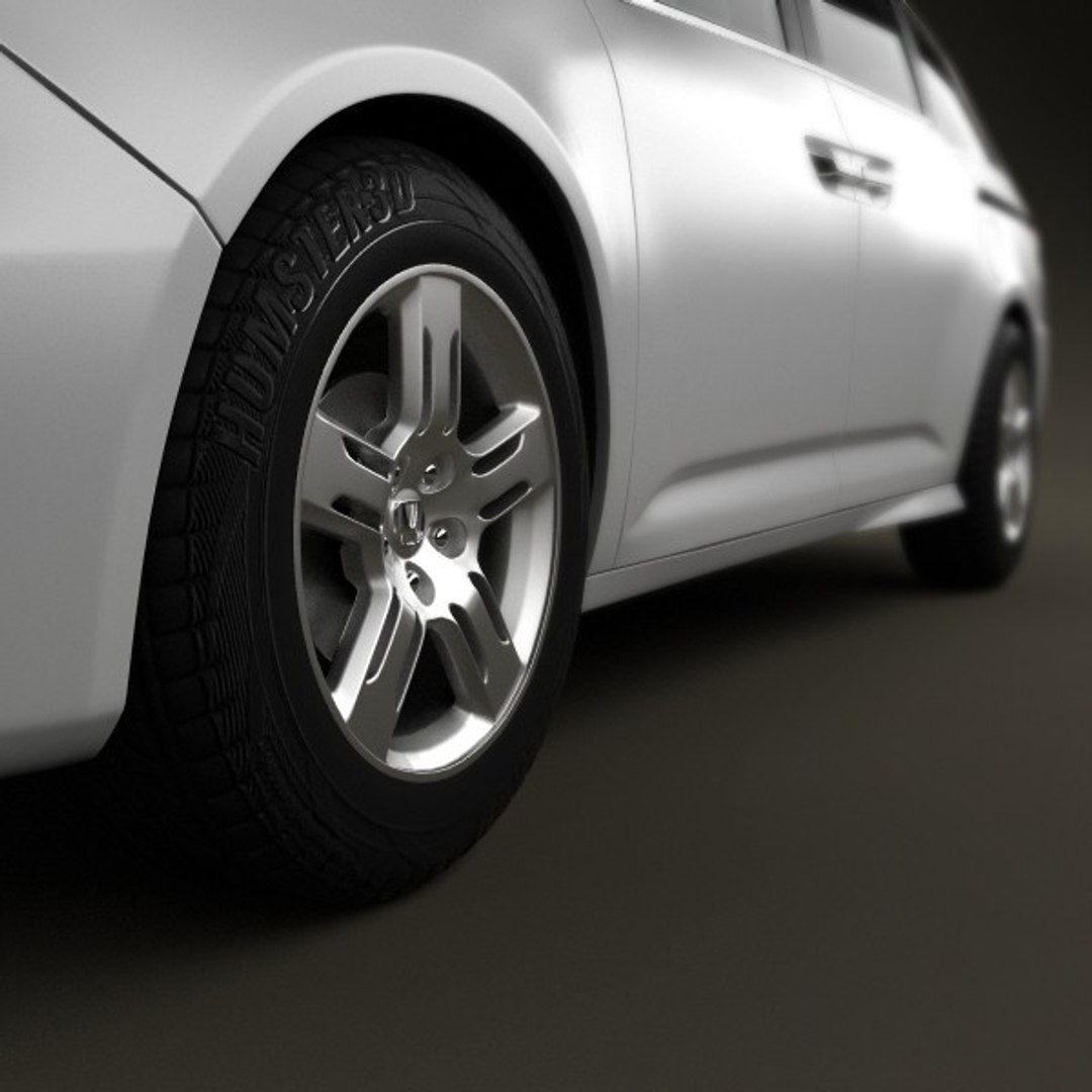 3d Model Honda Odyssey 2011