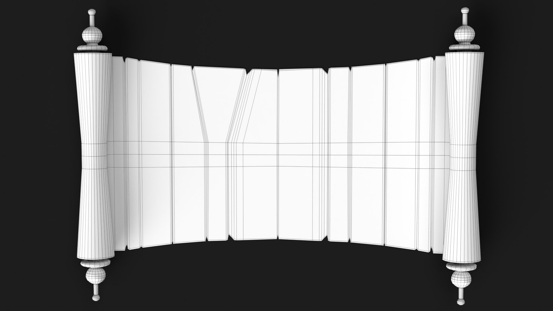 3D Scroll Pbr Polys - TurboSquid 1576892