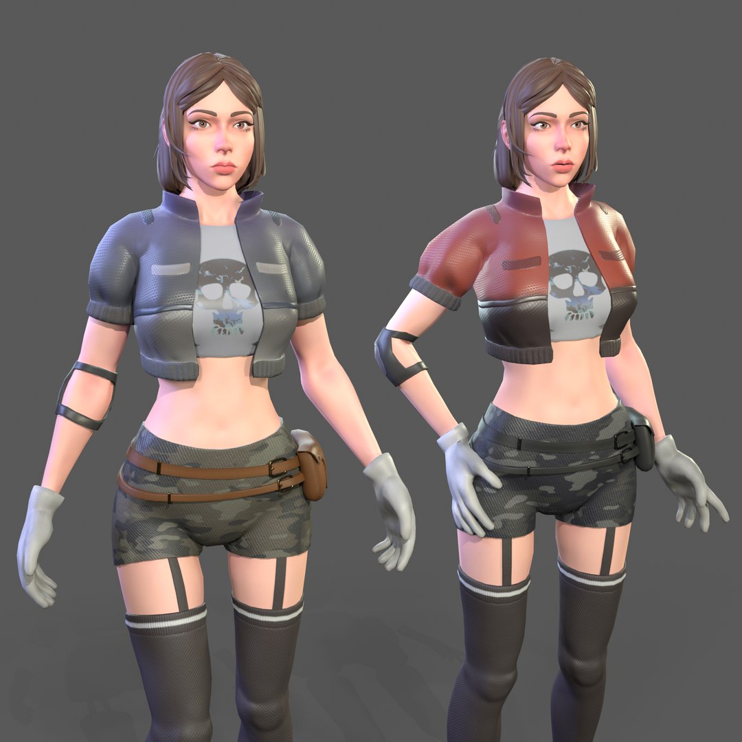Sexy Girl - Game Ready 3D model https://p.turbosquid.com/ts-thumb/8v/Sepa5z/wt/6_render/png/1715244158/1920x1080/fit_q87/598923f97965cbff0bd67fafafa8fb477d18dfd7/6_render.jpg