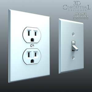 max light switch wall plug