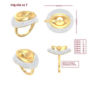 gold 3D model