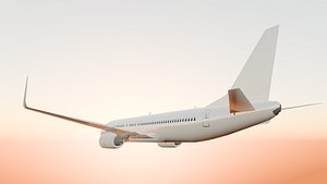 High Quality Boeing 737-800 Model 3D model