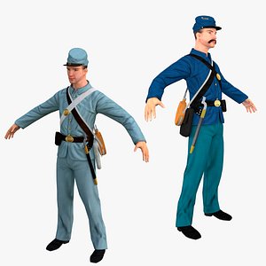 confederate soldier union model