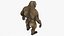 Big Ape Gigantopithecus in Standing Pose