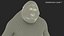 Big Ape Gigantopithecus in Standing Pose