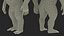 Big Ape Gigantopithecus in Standing Pose