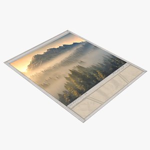Polaroid Instant Photo Frame with Landscape