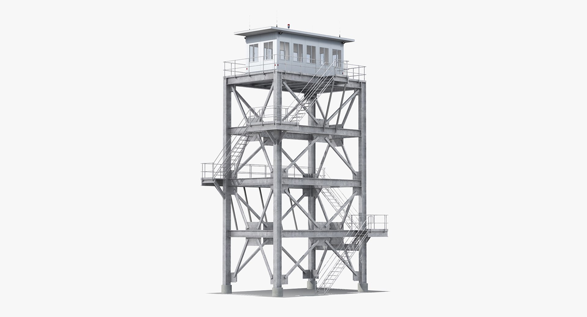 Observation Tower 3D model preview