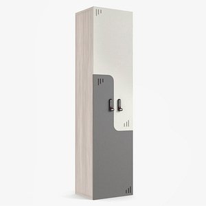 3D Wooden Locker with Electronic Lock