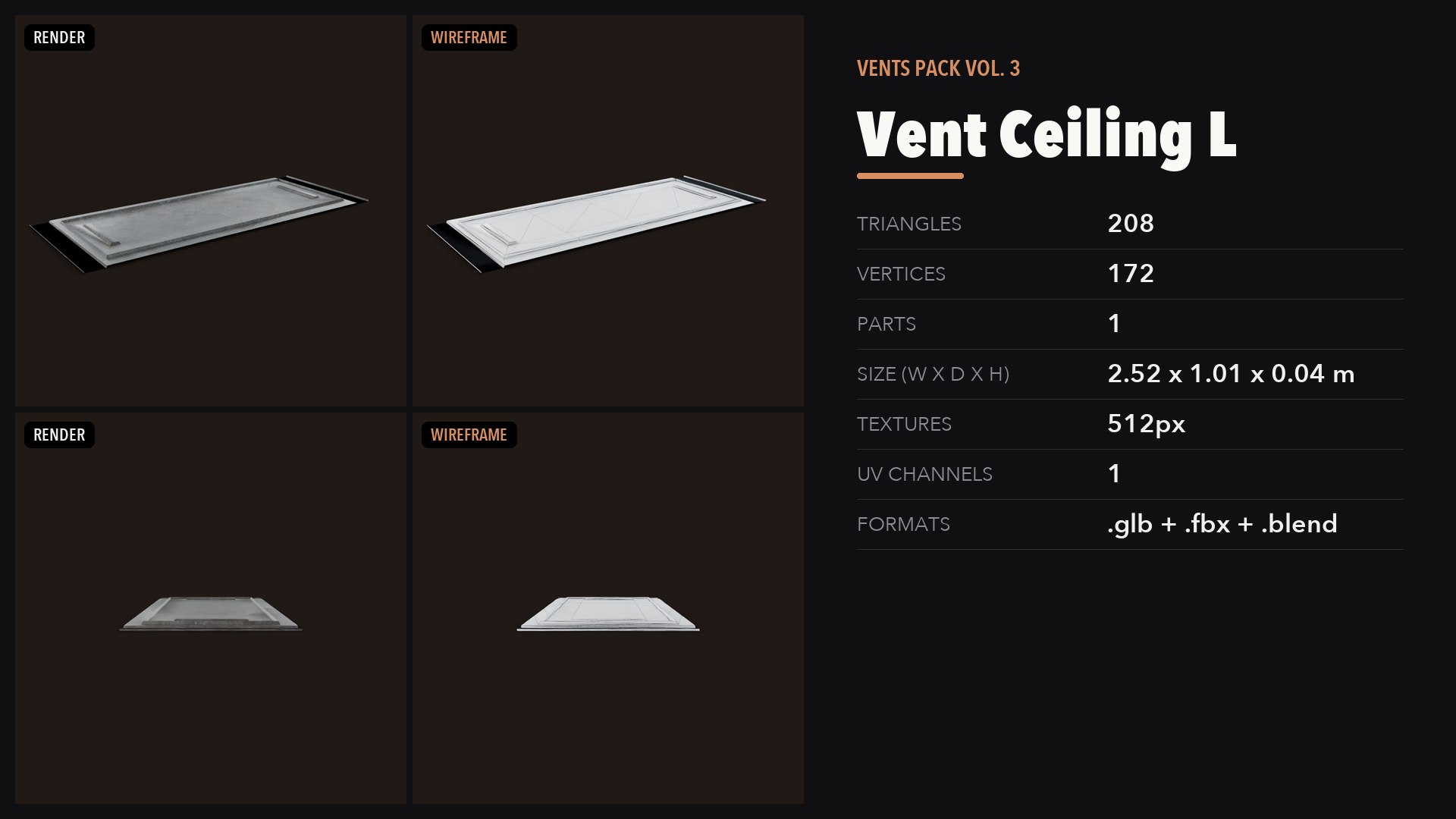 Vents Pack Vol 3 3D https://p.turbosquid.com/ts-thumb/8v/m3qAeE/Dx/18_preview/png/1791684335/1920x1080/fit_q87/58953a9d6cb97cc9c1d709e6a35a1b43c7b3af94/18_preview.jpg