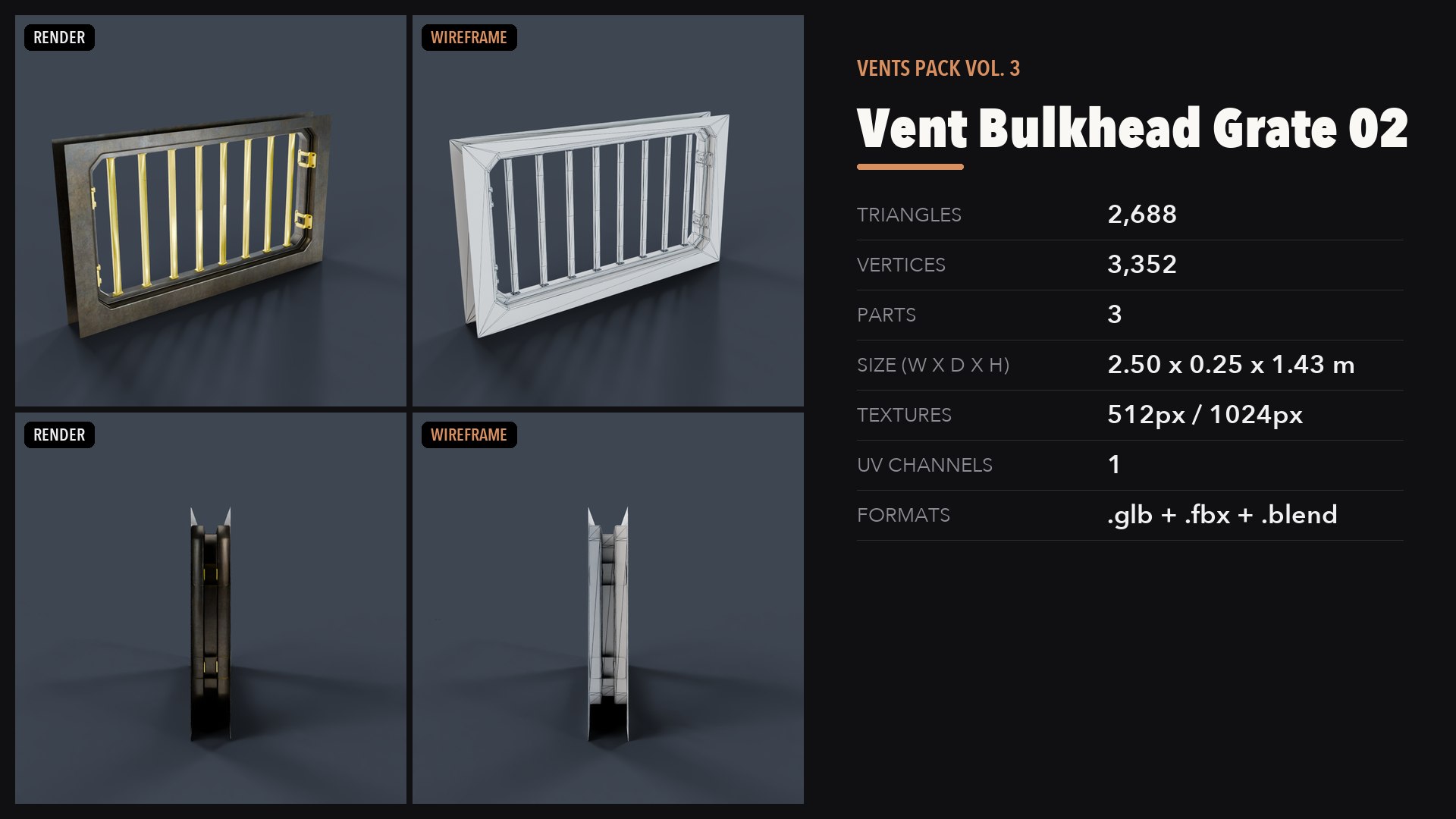 Vents Pack Vol 3 3D https://p.turbosquid.com/ts-thumb/8v/m3qAeE/mT/08_preview/png/1791684331/1920x1080/fit_q87/ea5ef0fd61ccf9a7e82648eee0e09a0bfd5bc329/08_preview.jpg