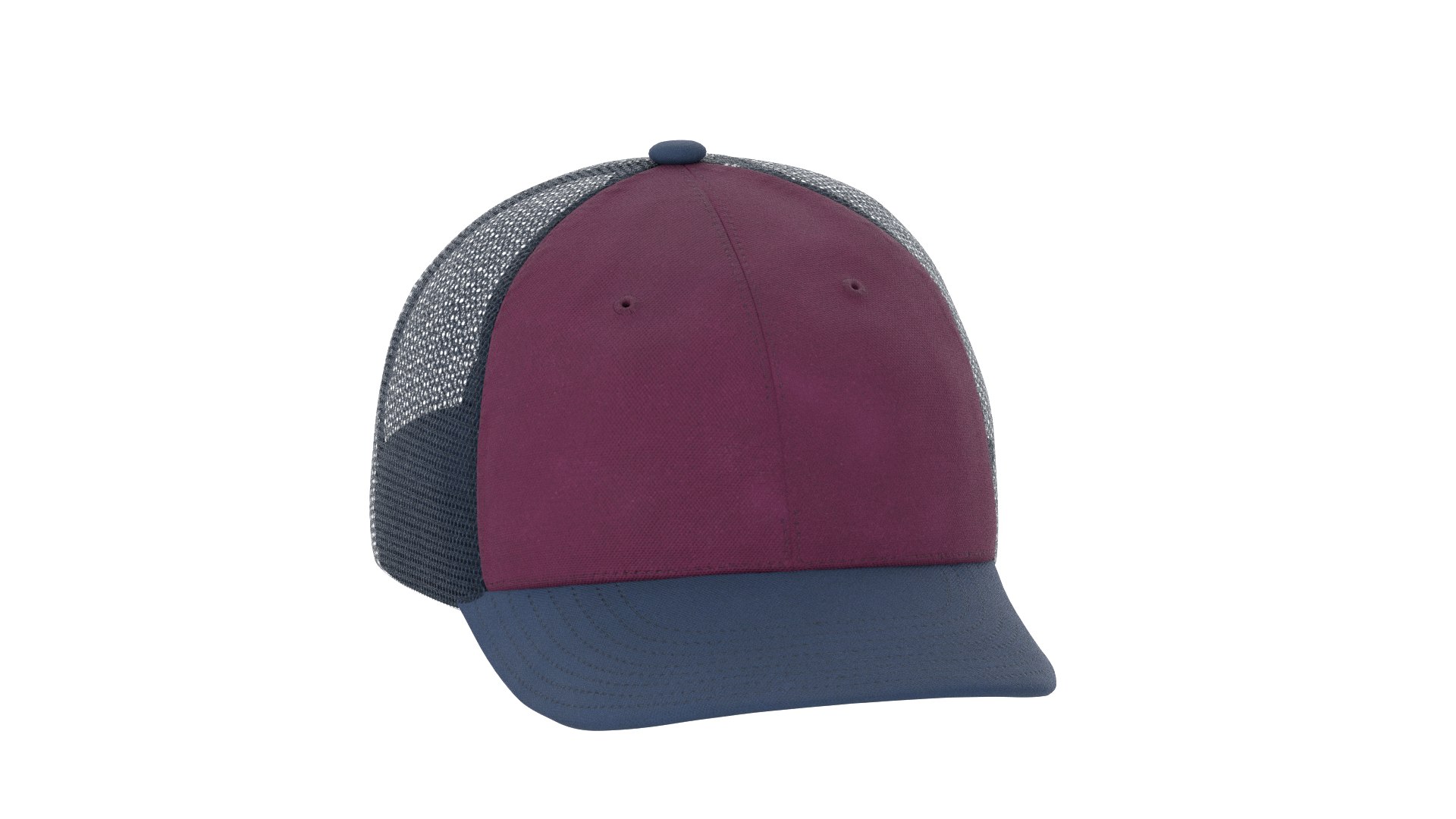 Trucker Hat with Mesh Back Navy Plum  3D https://p.turbosquid.com/ts-thumb/8v/tai5Bw/Du/truckerhatnavyplum_11/png/1777147760/1920x1080/fit_q87/6281818ee6603683f0c07f2e3d5f937f32da47e0/truckerhatnavyplum_11.jpg