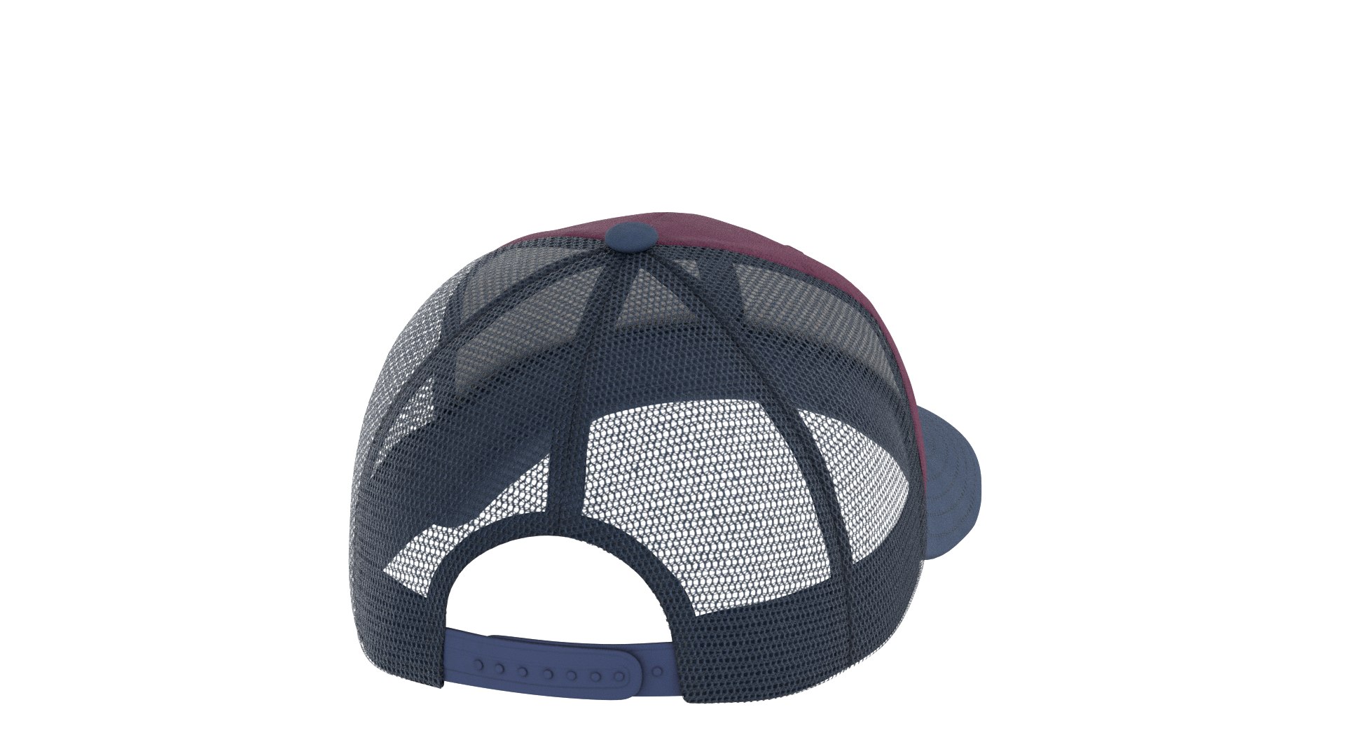 Trucker Hat with Mesh Back Navy Plum  3D https://p.turbosquid.com/ts-thumb/8v/tai5Bw/Fy/truckerhatnavyplum_06/png/1777147745/1920x1080/fit_q87/9d0dda83eff81d0e49561be901558fe5e15aa446/truckerhatnavyplum_06.jpg