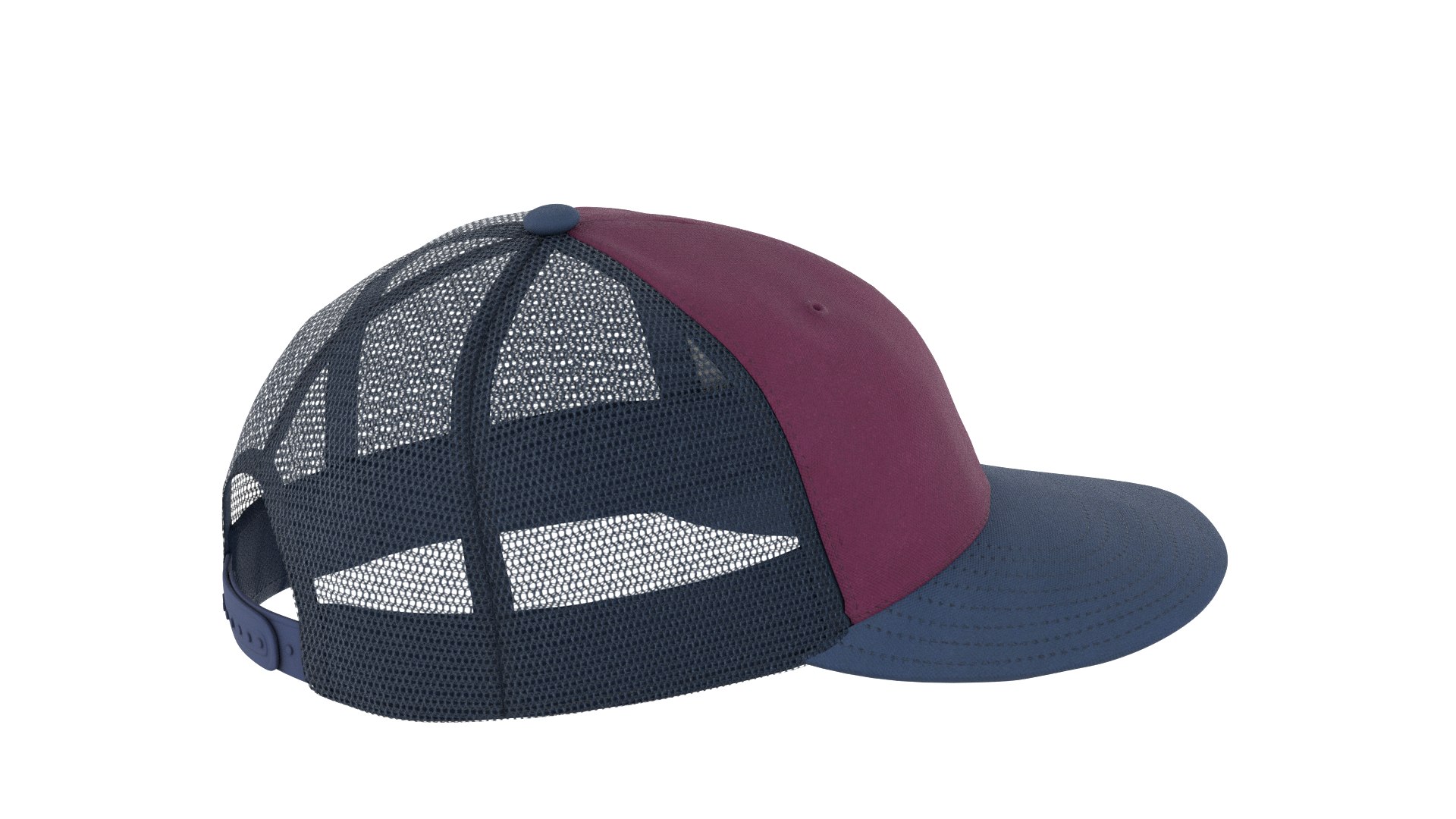 Trucker Hat with Mesh Back Navy Plum  3D https://p.turbosquid.com/ts-thumb/8v/tai5Bw/YE/truckerhatnavyplum_08/png/1777147747/1920x1080/fit_q87/b86f75e5535e9c742e774facb745366b3fcae738/truckerhatnavyplum_08.jpg