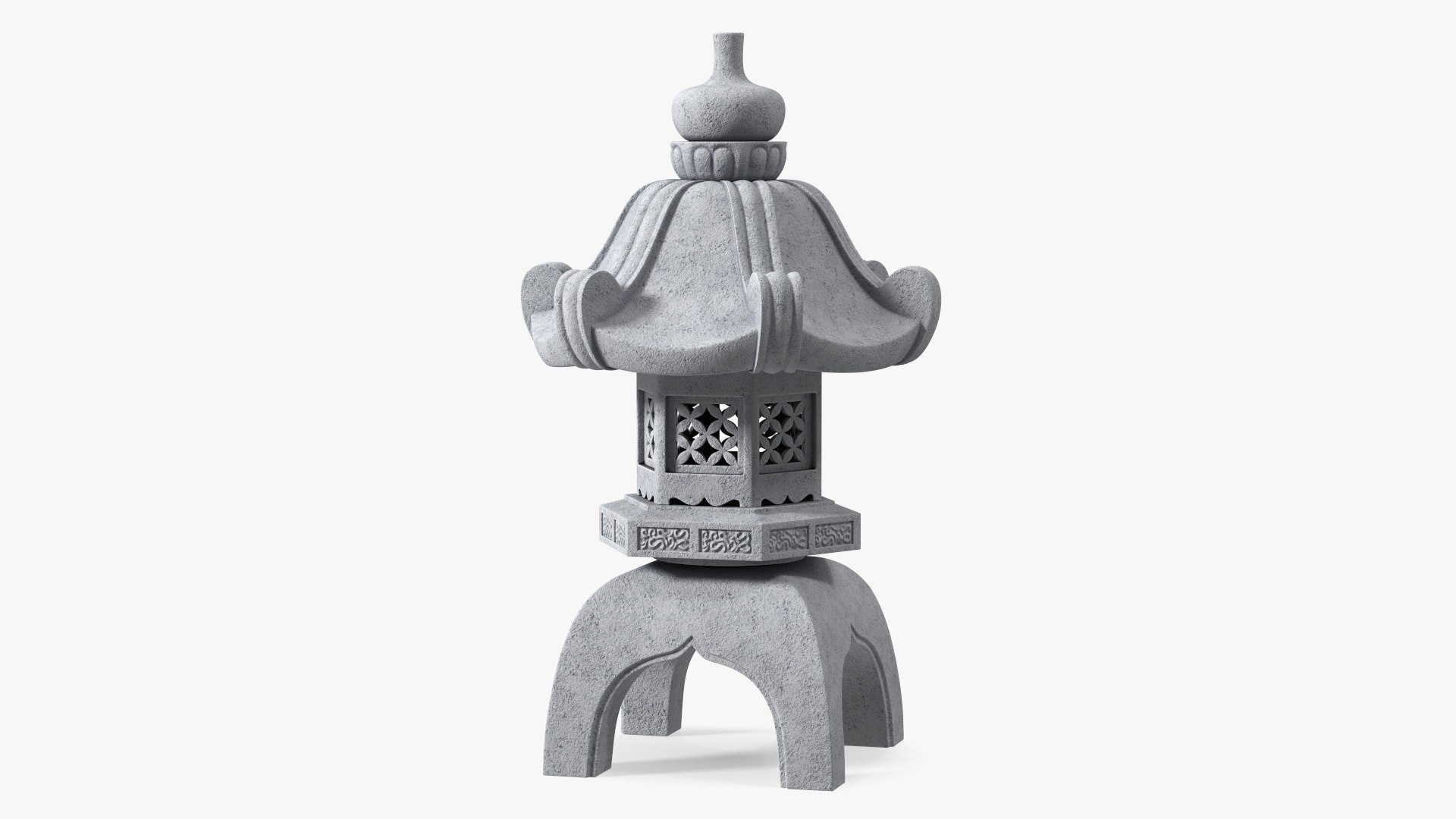 Garden Lanterns Collection 3D model preview