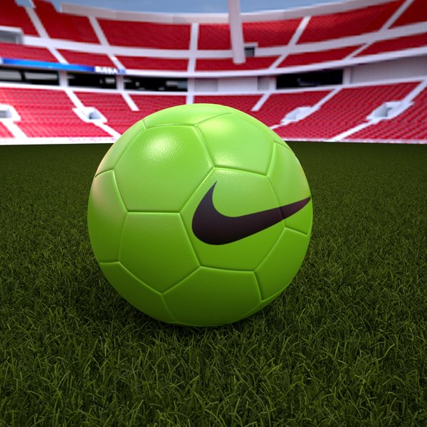 modelo 3d Pelota de entrenamiento Nike verde TurboSquid 1407463