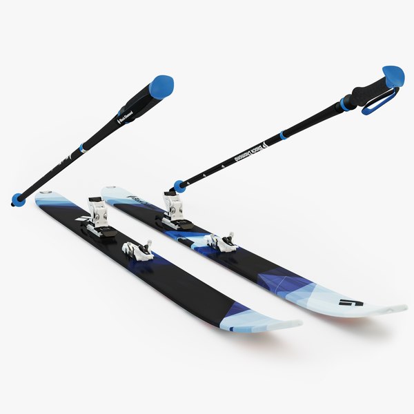 3d model ski diamond