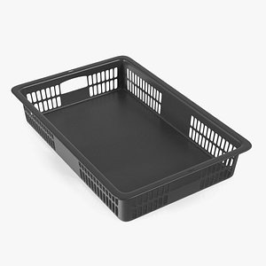 Plastic Basket Black